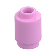 Lego Brick Round 1 x 1 Open Stud / Bright Pink