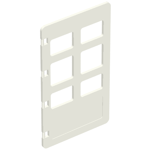 Lego Duplo Door 1 x 3 1/2 x 5 1/3 with Six Panes