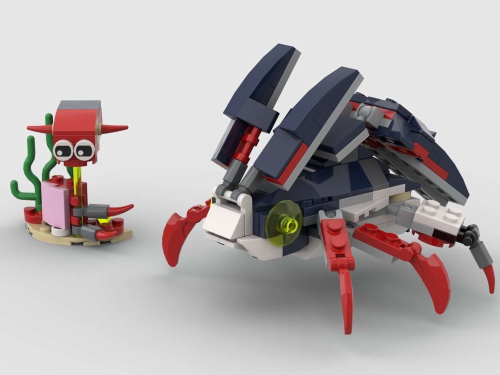 Lego Moth and fly