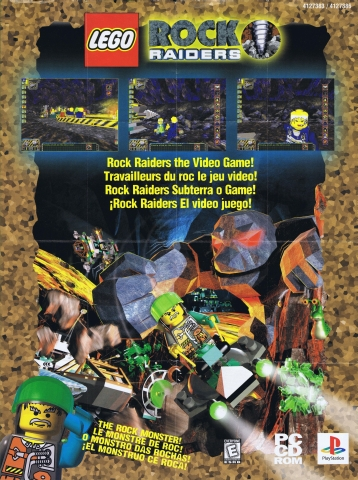 Lego 1999 Mini Rock Raiders Videogame (4127383 / 4127386)