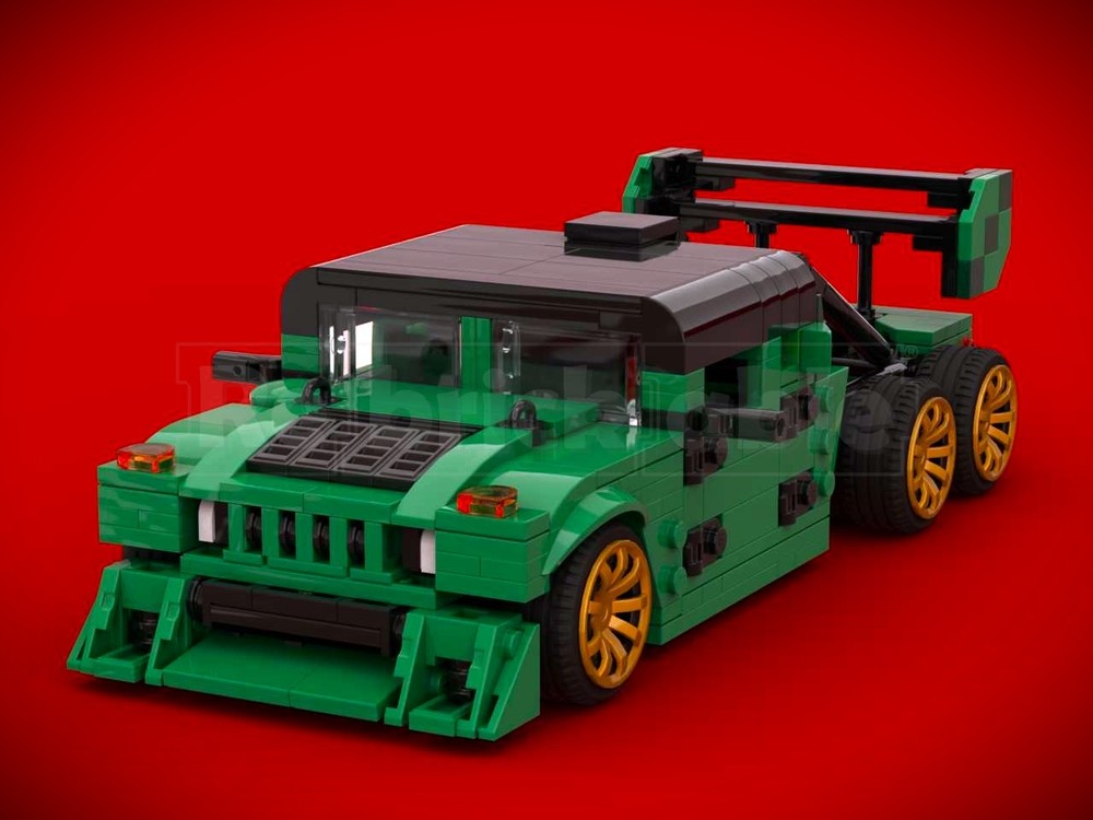 Lego 6x6 Hellcat Humvee