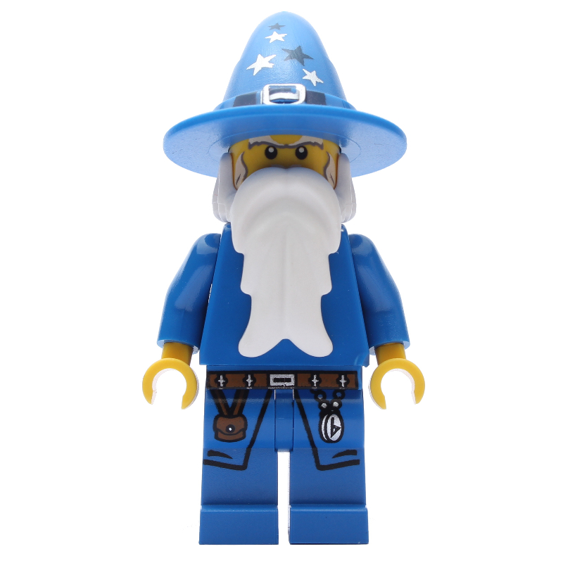 Lego Wizard (Kingdoms) - Blue, 3626c