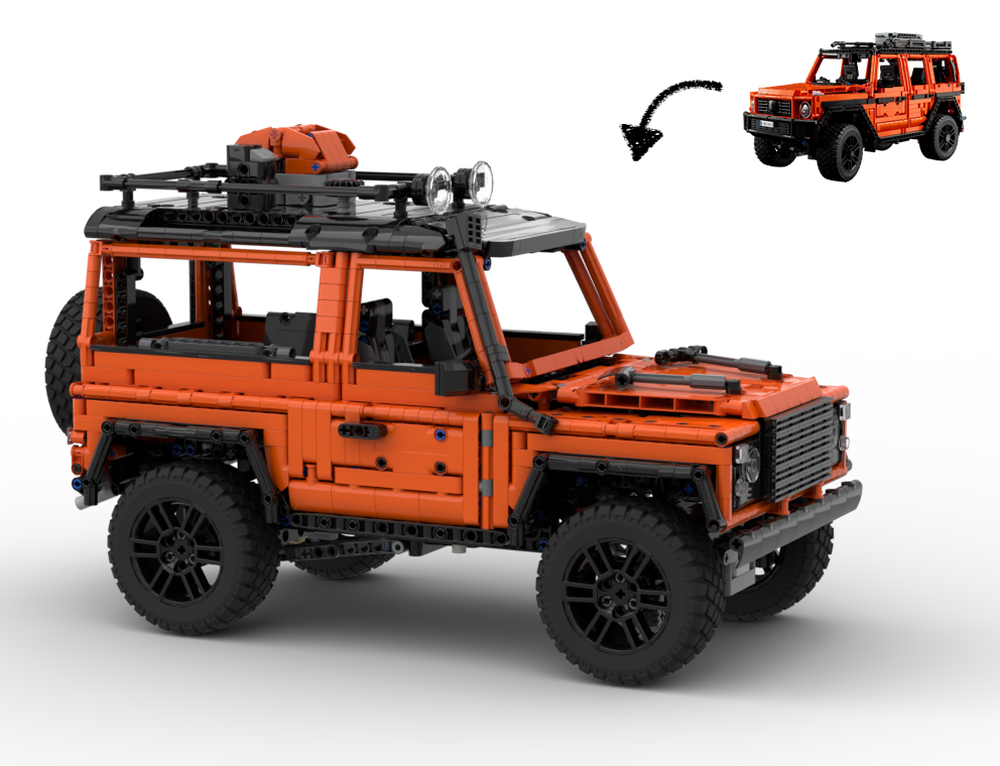 Lego 42177 C model - Defender 90