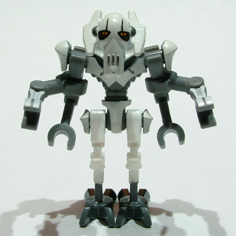 Lego General Grievous, Printed, White