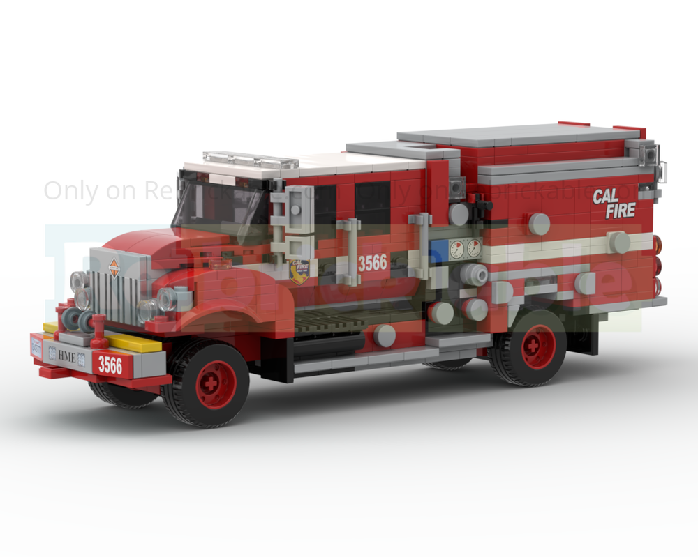 Lego 2008 HME Intl. Type III Brush Engine CAL FIRE