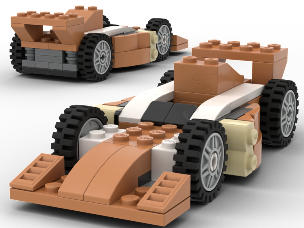 Lego MOC 31017 - 6 Wide Formula 1 Car