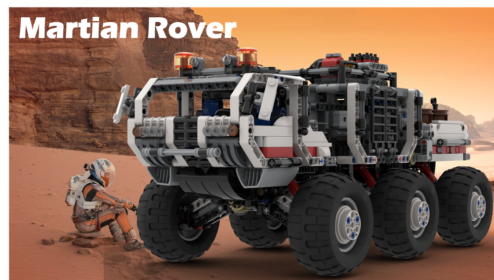 Lego Martian Rover