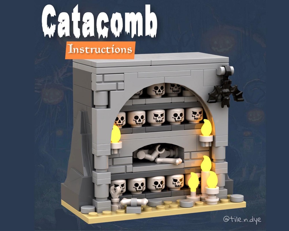 Lego CATACOMB - LEGO CASTLE MOC
