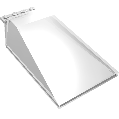 Lego Windscreen 12 x 6 x 2 / Trans-Clear