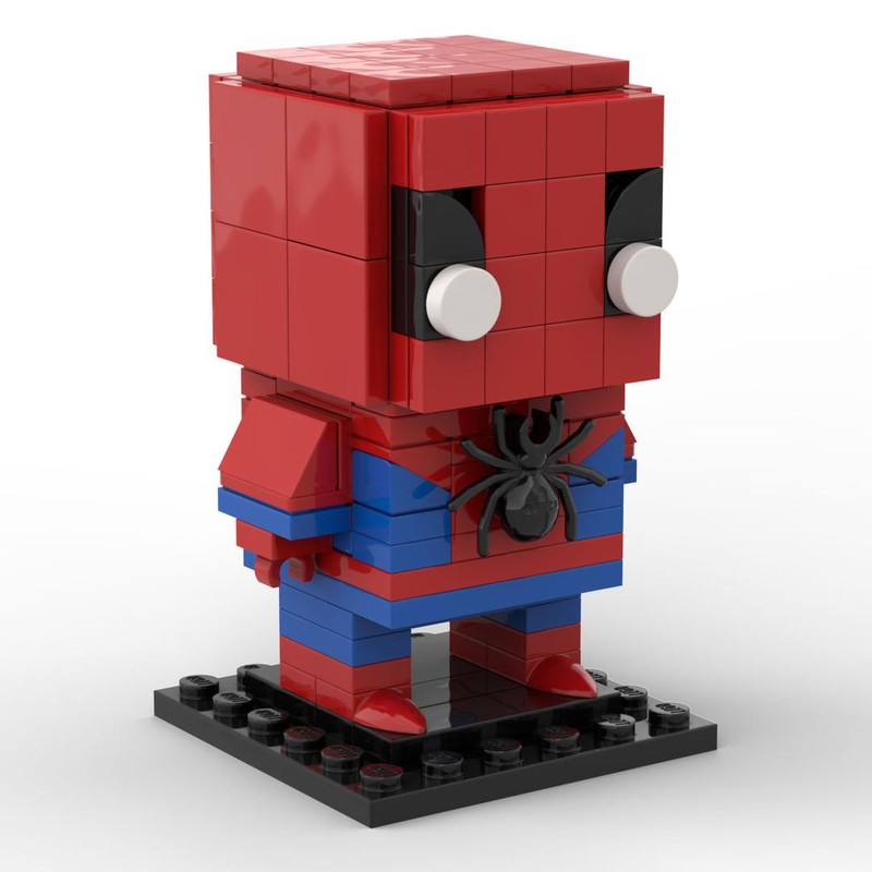 Lego Custom Marvel Spiderman Brickheadz