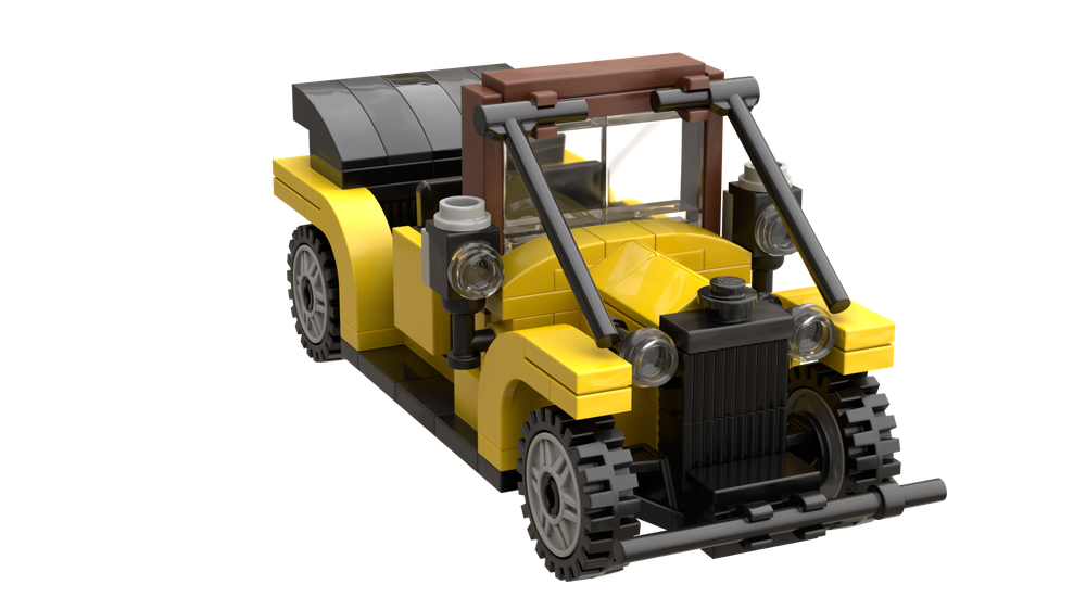 Lego Doctor Who`s car Bessie