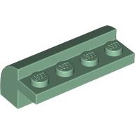 Lego Brick Curved 2 x 4 x 1 1/3 / Sand Green