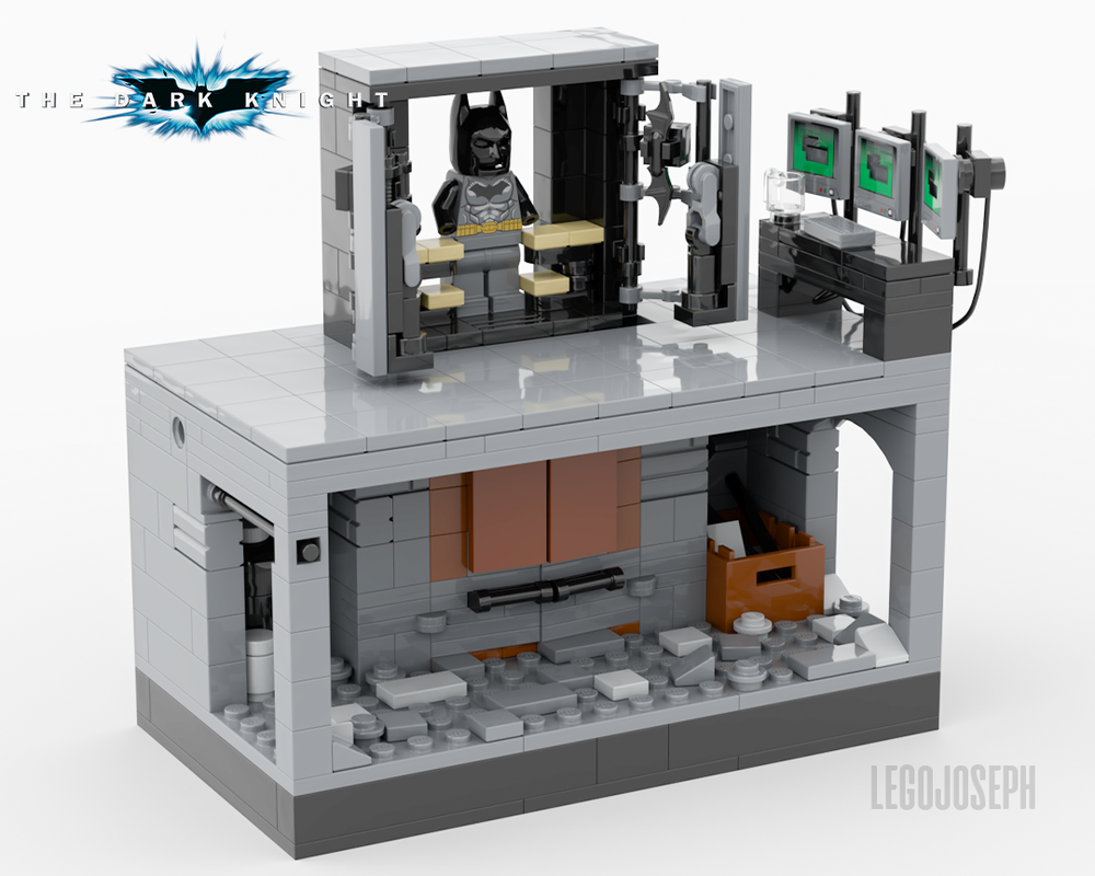 Lego TDK Trilogy Batcave