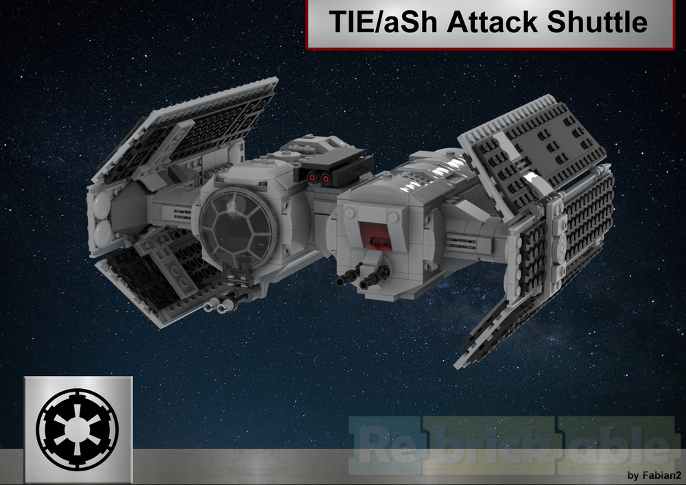 Lego TIE/aSh Attack Shuttle