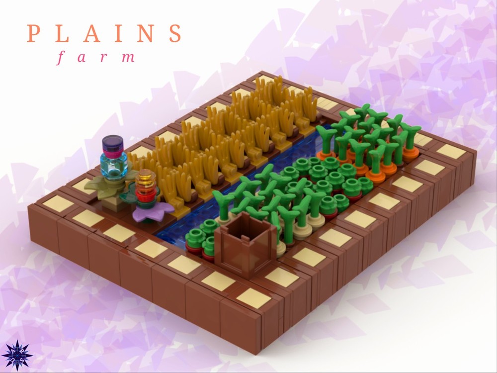 Lego PLAINS FARM By TRISHULA