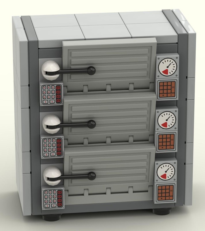 Lego Modern Bakery Oven