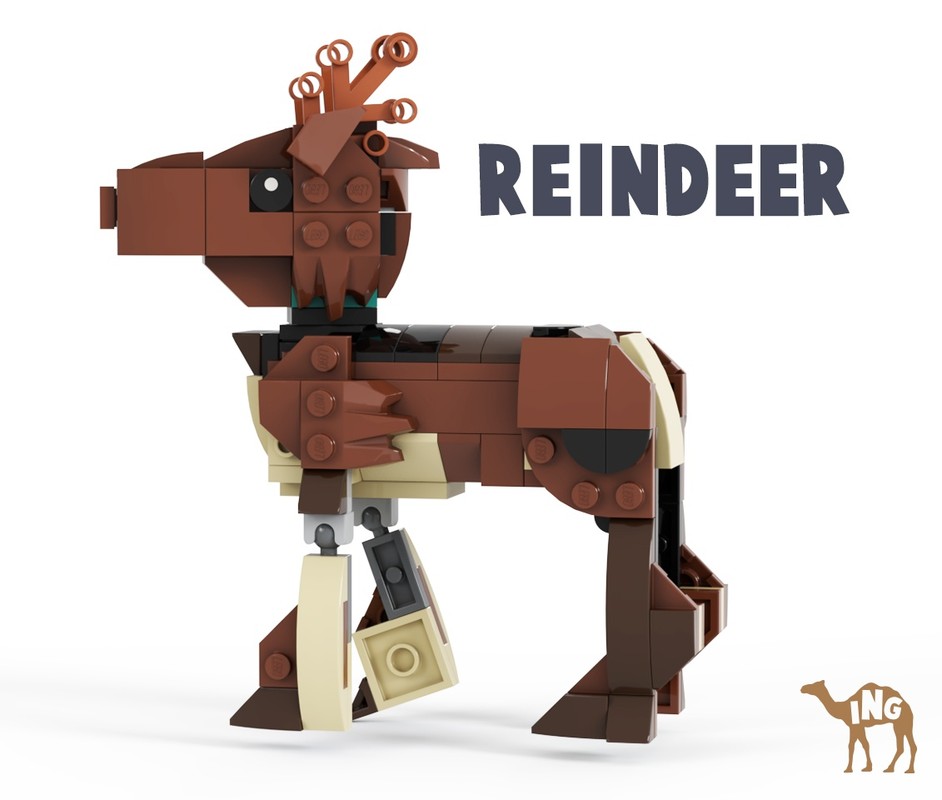 Lego Reindeer