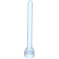 Lego Antenna 1 x 4 with Rounded Top / Trans-Light Blue