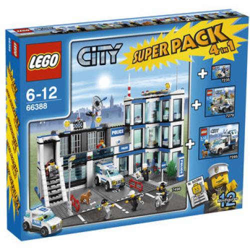 Lego City Super Pack 4 in 1