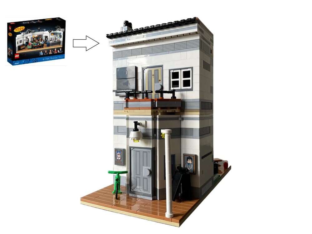 Lego The Local Pub Modular Alternate build of 21328 Seinfled