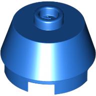 Lego Brick Round 2 x 2 Truncated Cone / Blue