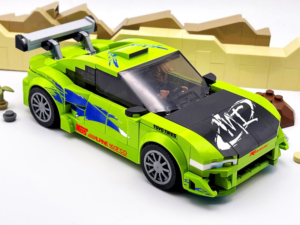 Lego Brian's Mitsy Eclipse from The Fast and The Furious