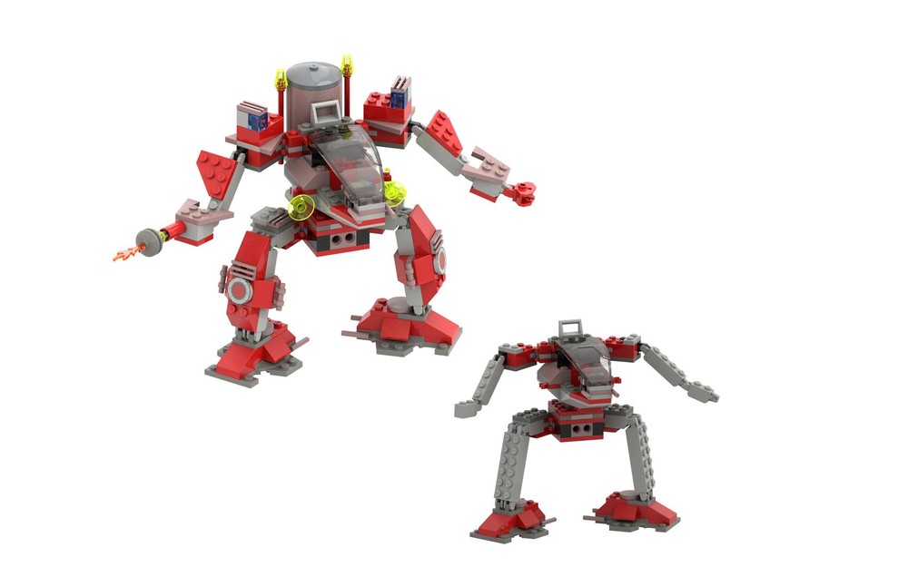 Lego Recon Mech RP23 and Frame