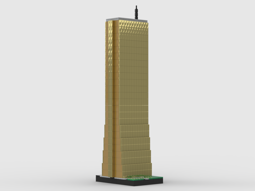 Lego 63 Building at 1/650th Scale