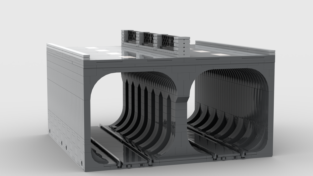 Lego Subway system with road