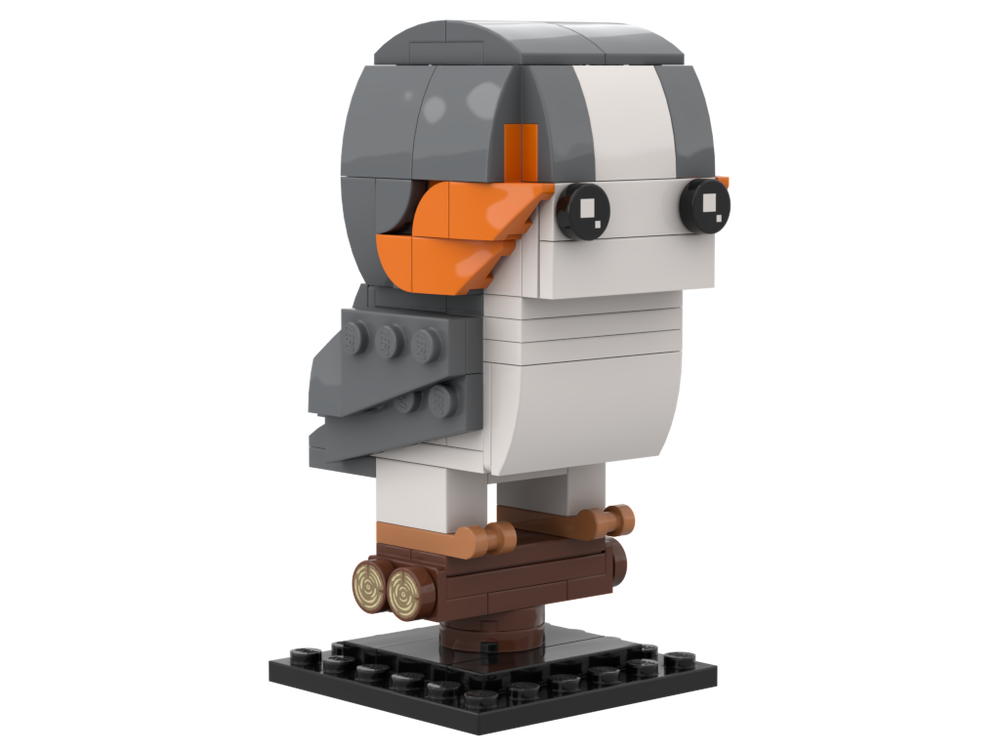 Lego Porg (Large): Birdheadz SW Edition