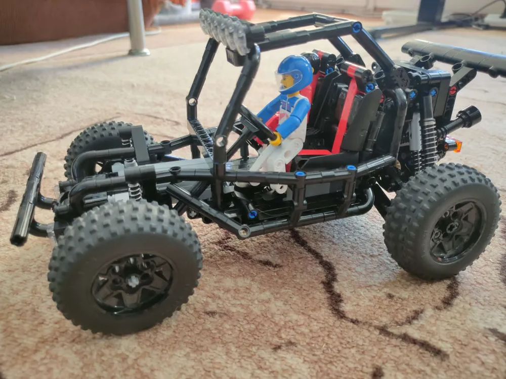 Lego Framework Black Buggy (Buwizz 2.0)