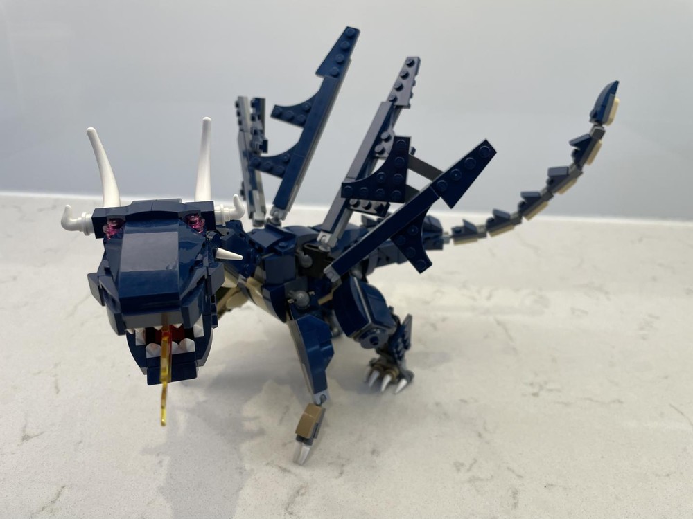Lego Dark blue dragon