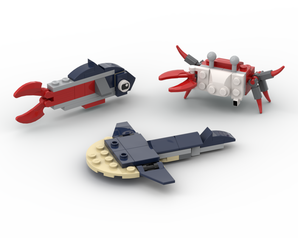 Lego 31088 sea creatures
