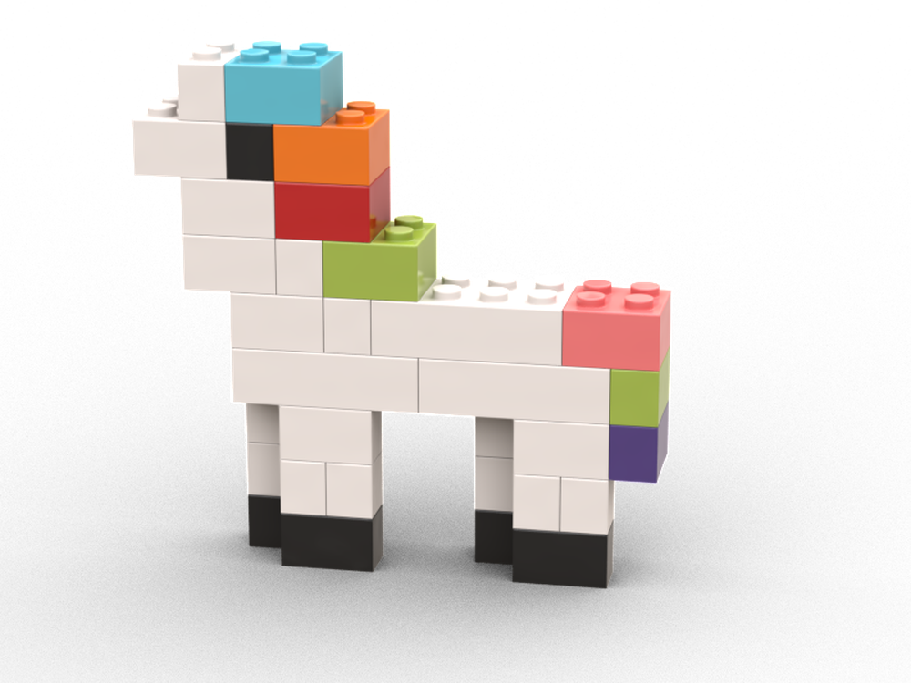Lego magical fantasy horse