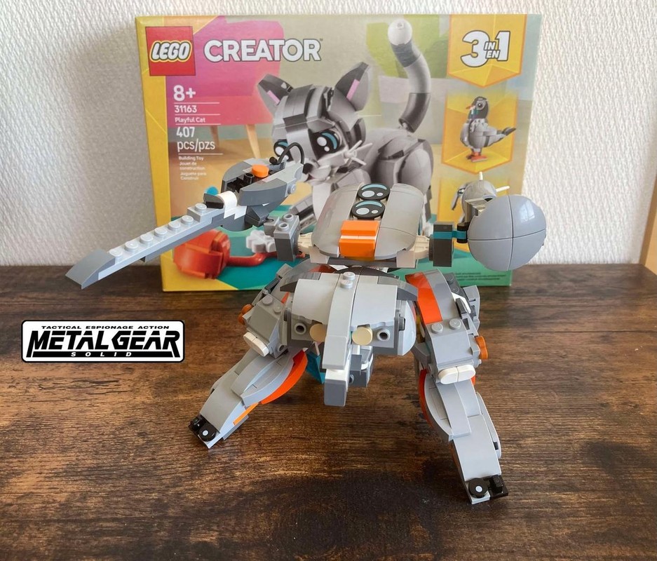 Lego Metal Gear Rex