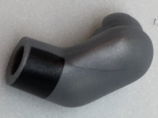 Lego Arm, Left with Black Cuff Pattern