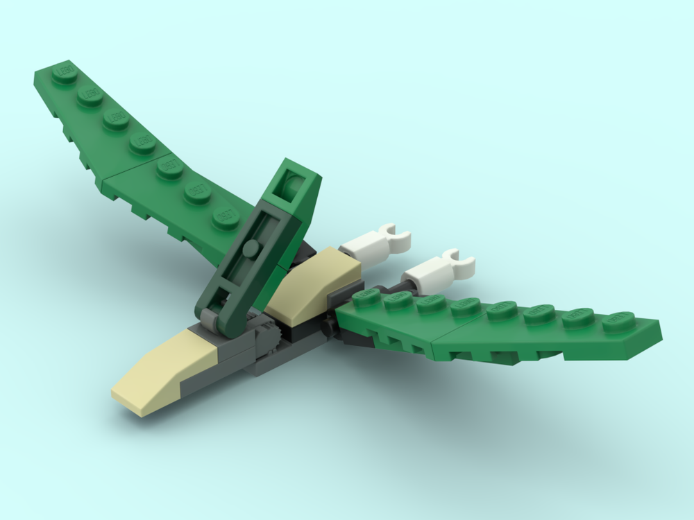 Lego 31058: Pteranodon longiceps (minifig scale)