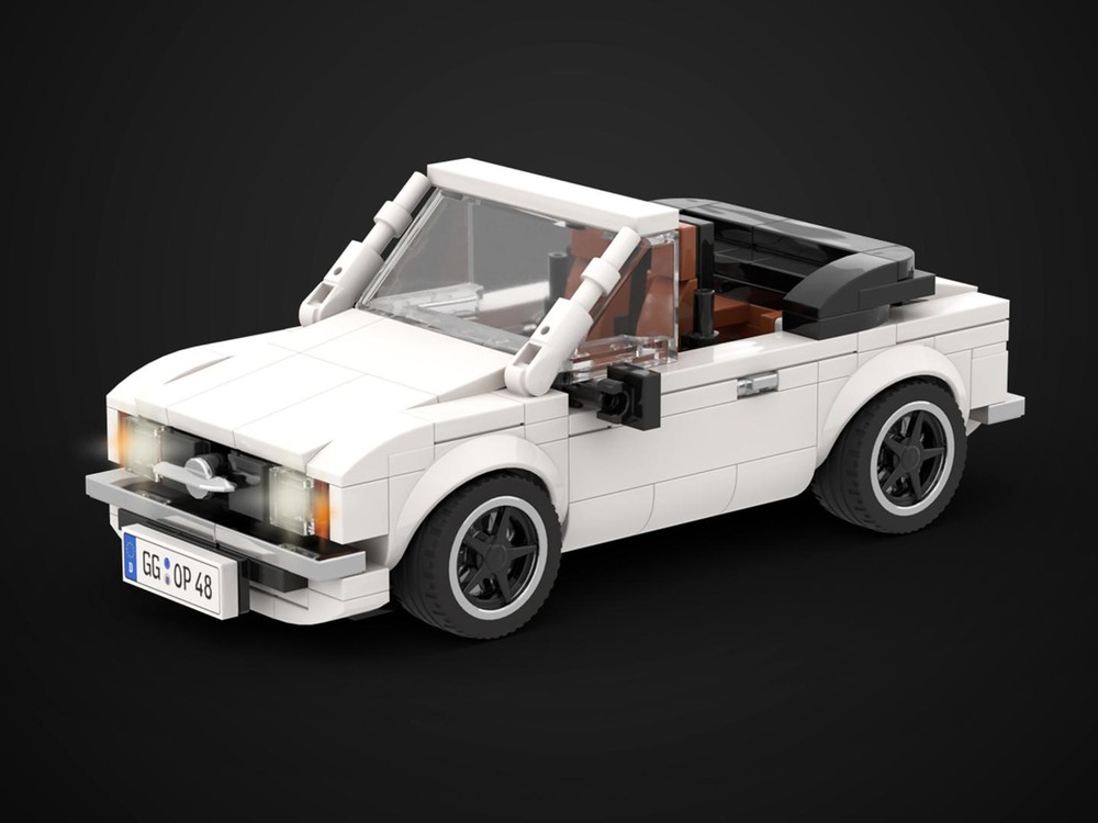 Lego Opel Ascona B Cabrio – Classic 1970s Convertible