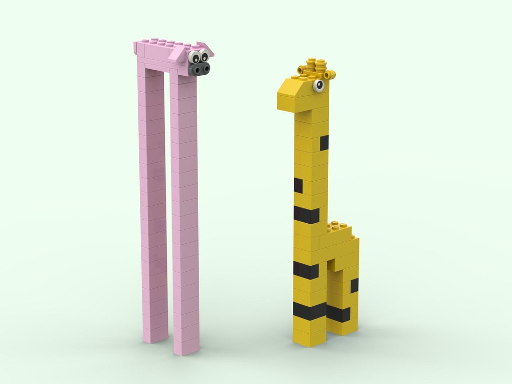 Lego Tall Pig