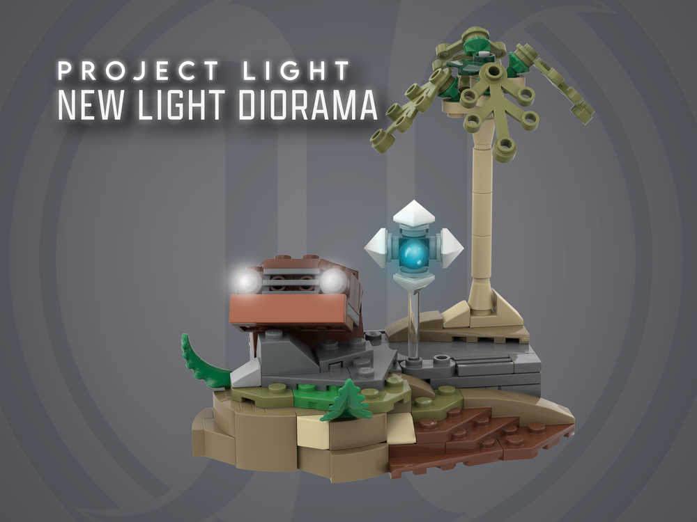 Lego NEW LIGHT DIORAMA