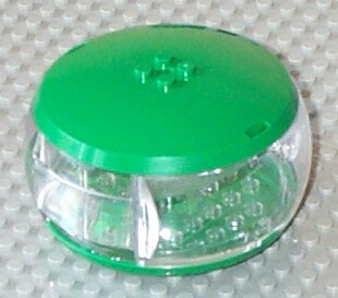 Lego Container, X-Pod Caps with Trans-Clear Barrel (47675 / 47676 / 47674)