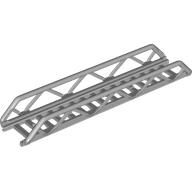 Lego Ladder 16 x 3.5 with Side Supports / Light Bluish Gray