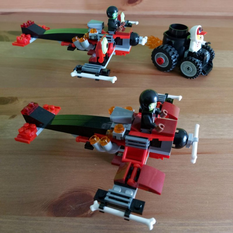 Lego Hidden Side Airplane and Power Chair