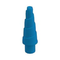 Lego Creature Body Part, Horn (Unicorn) / Dark Azure