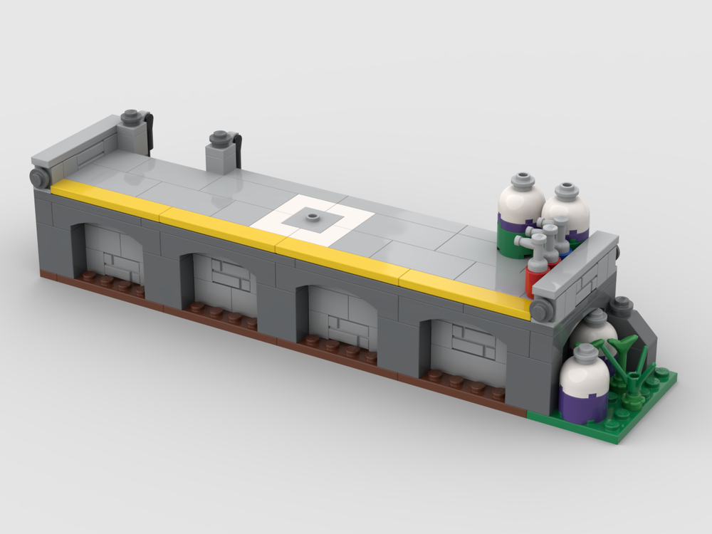 Lego Train Platform