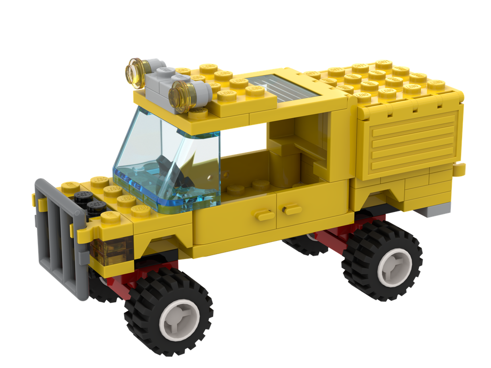 Lego 4x4 Long Wheelbase Dual Cab Canopy