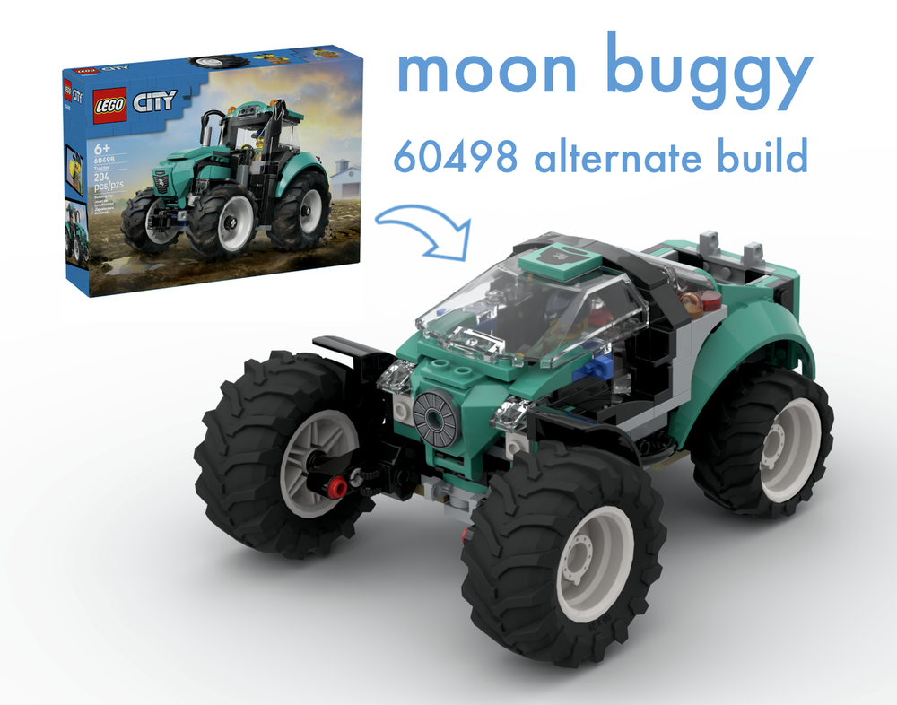 Lego 60498 Moon Buggy (alternate build)