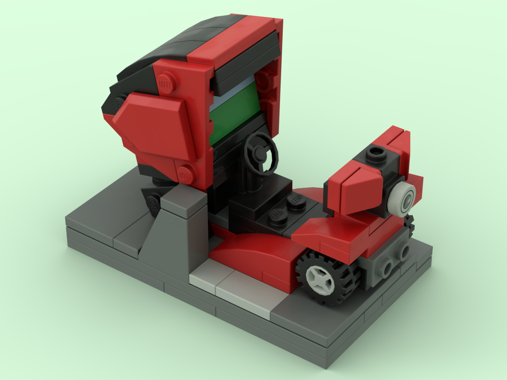 Lego Outrun Arcade Cabinet