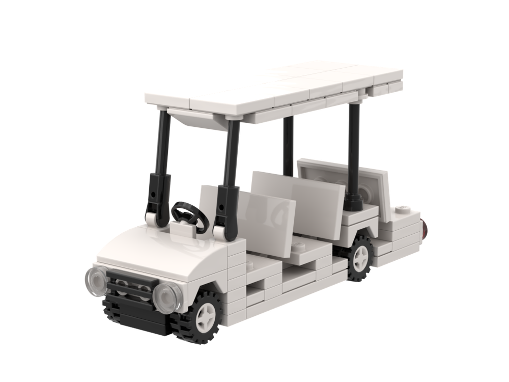 Lego Golf Cart - 3 rows