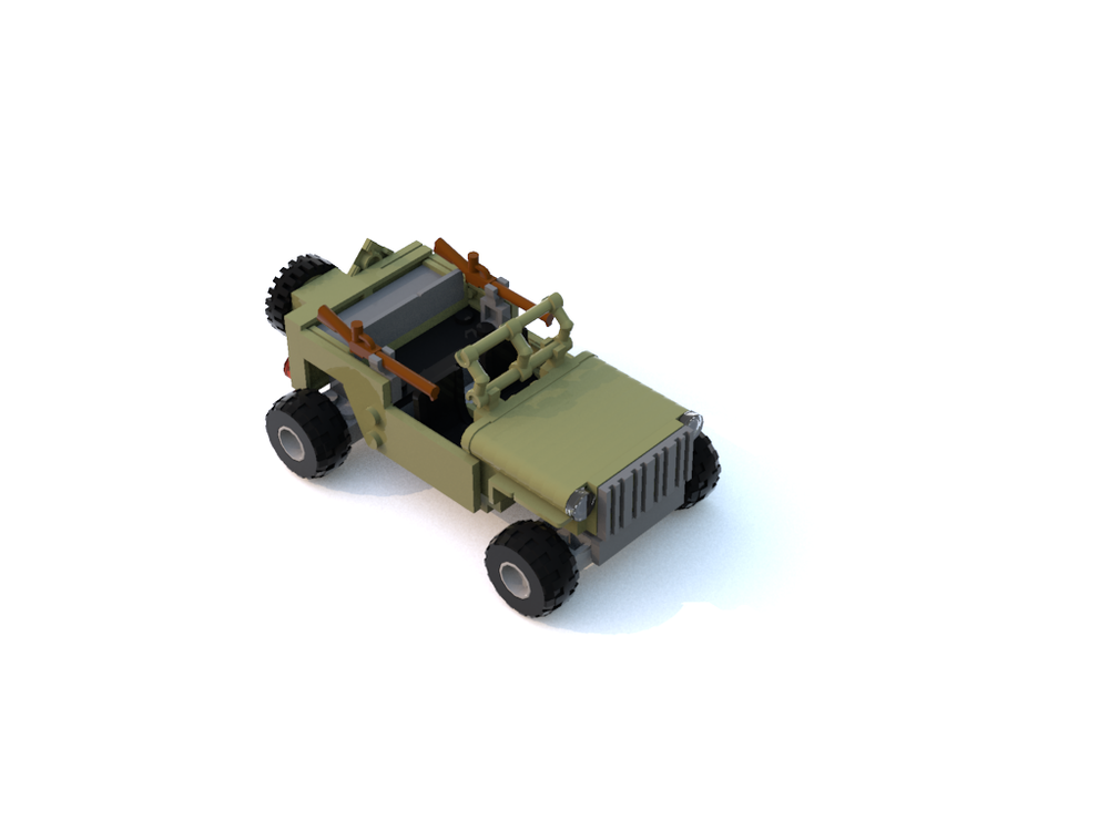 Lego Ford GPW "Willys" WWII JEEP